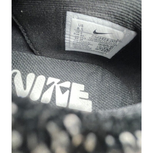 Nike Pegasus Turbo Next Nature Flyknit Black White DM3414-005 Size 8.5 - Picture 5 of 6